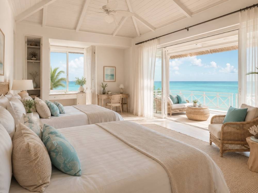 Habitación Jakona, la más grande de la posada.